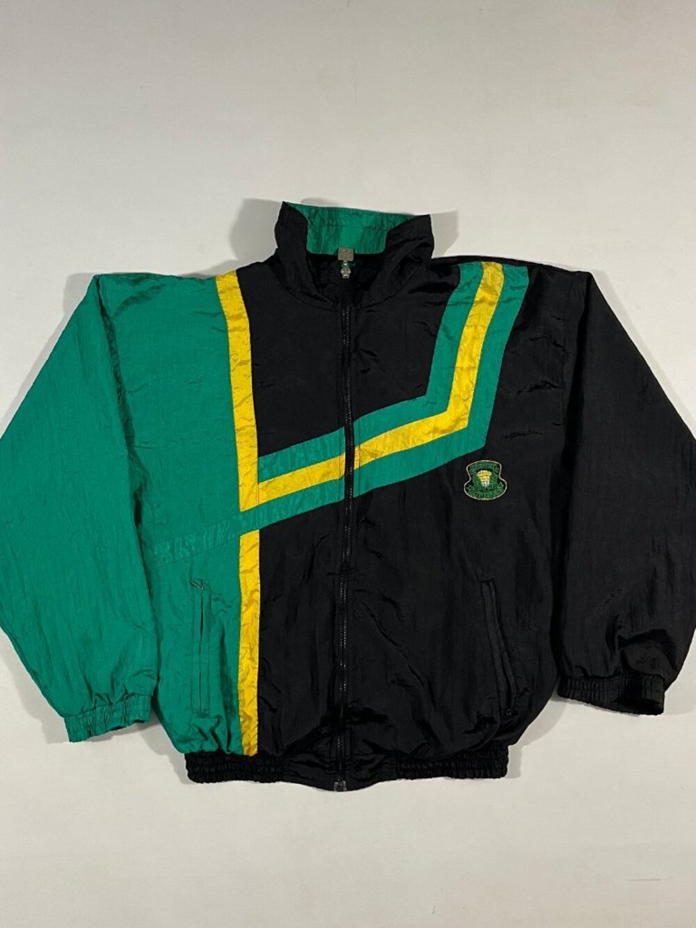 Vintage 90s Givenchy Active Colorblock Nylon Windbreaker Jacket Large
